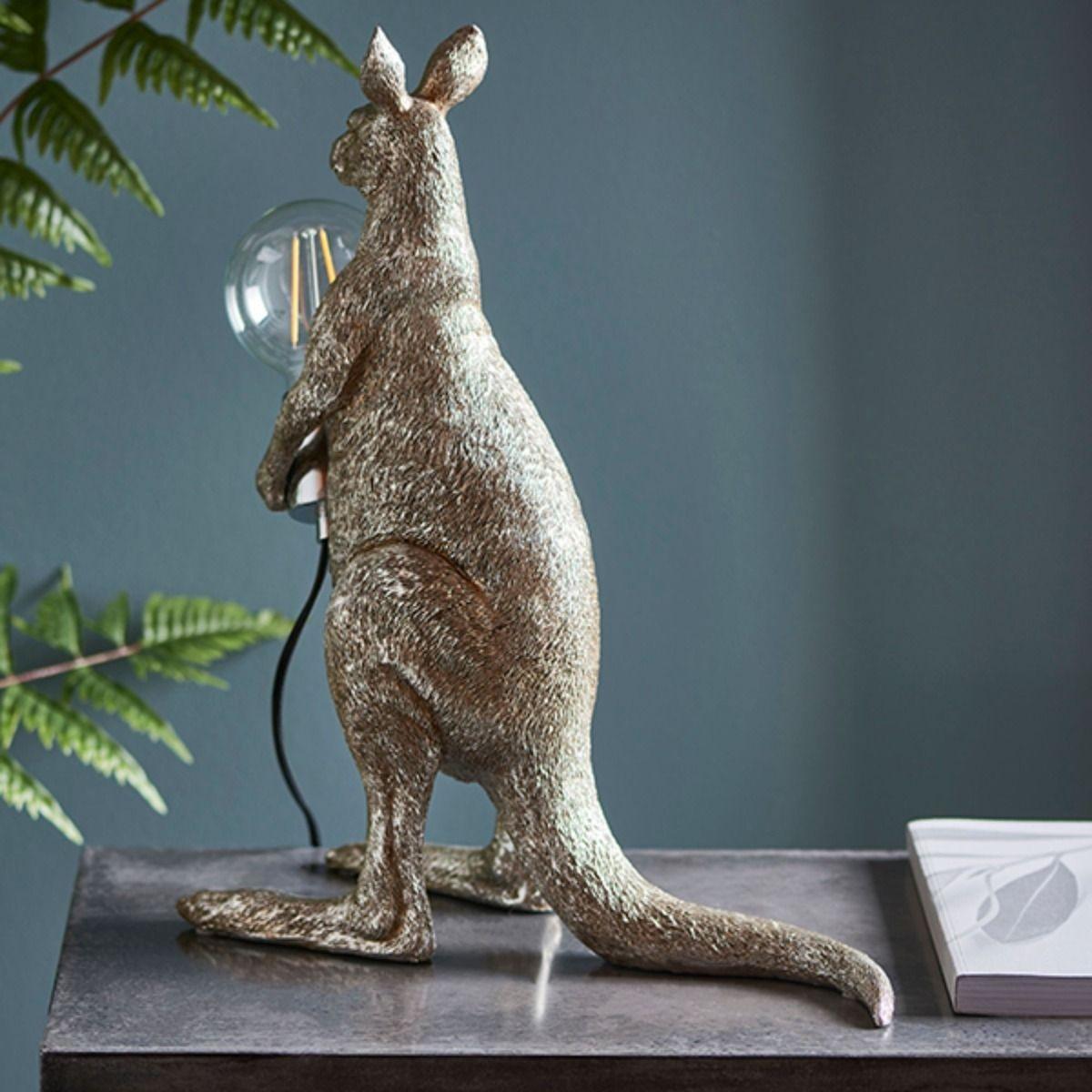 Skippy Vintage Silver Table Lamp – image 4