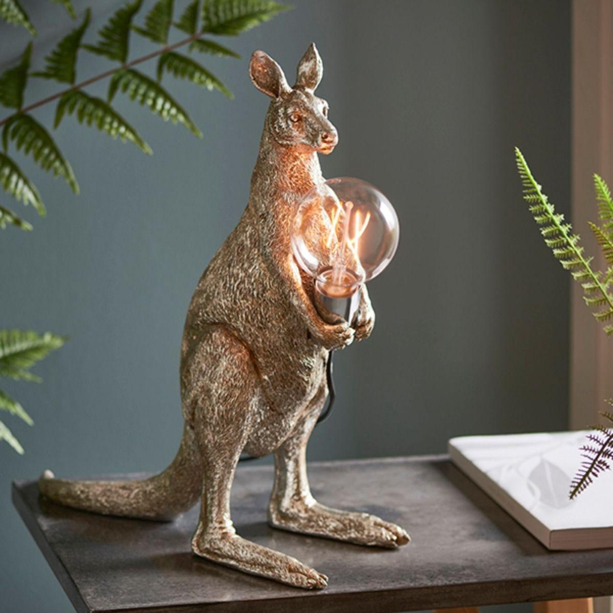 Skippy Vintage Silver Table Lamp – image 5