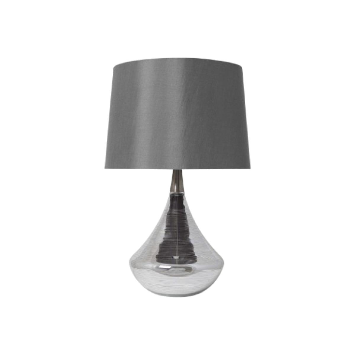 Willis Satin Nickel Table Lamp – image 1