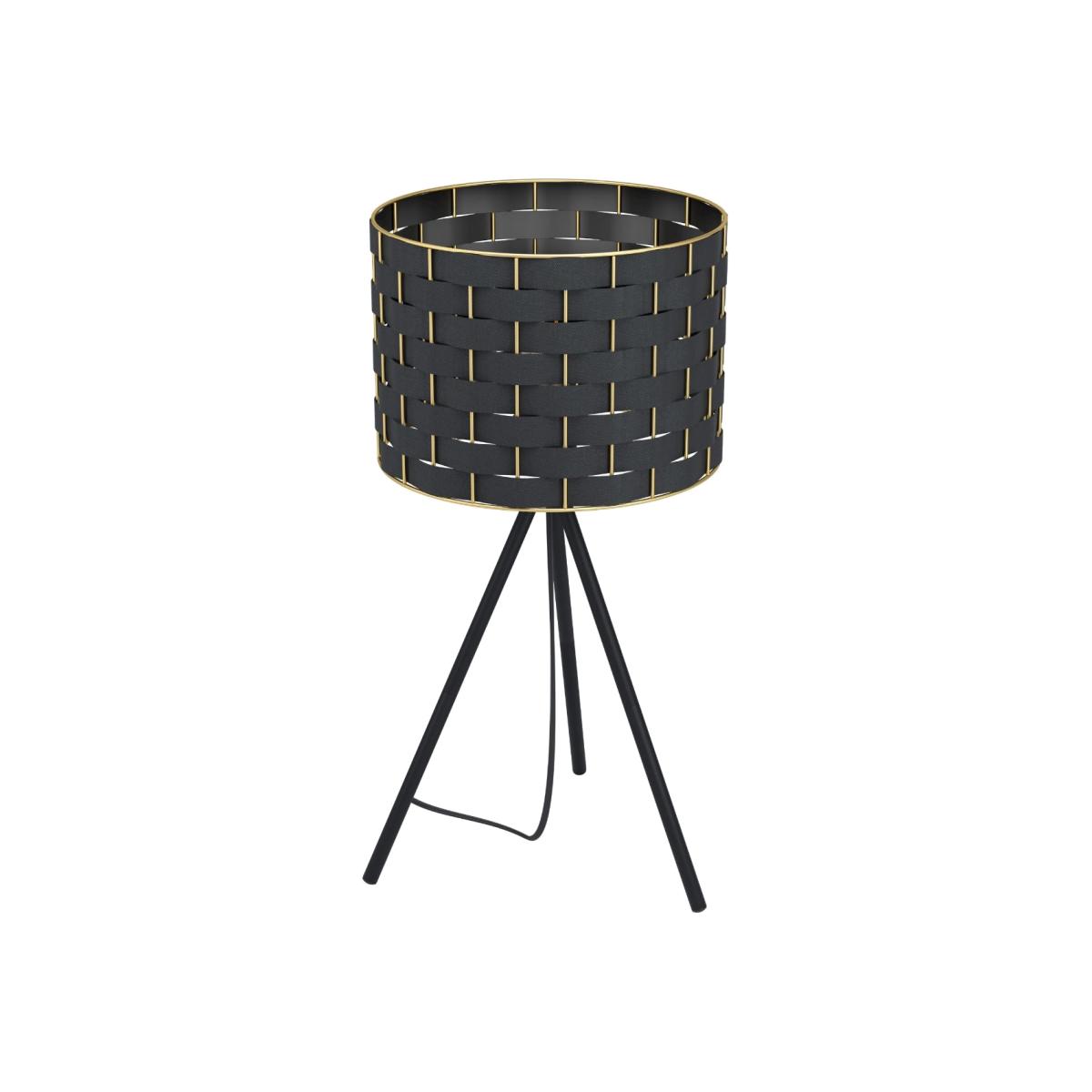 Marasales Black and Brass Table Lamp