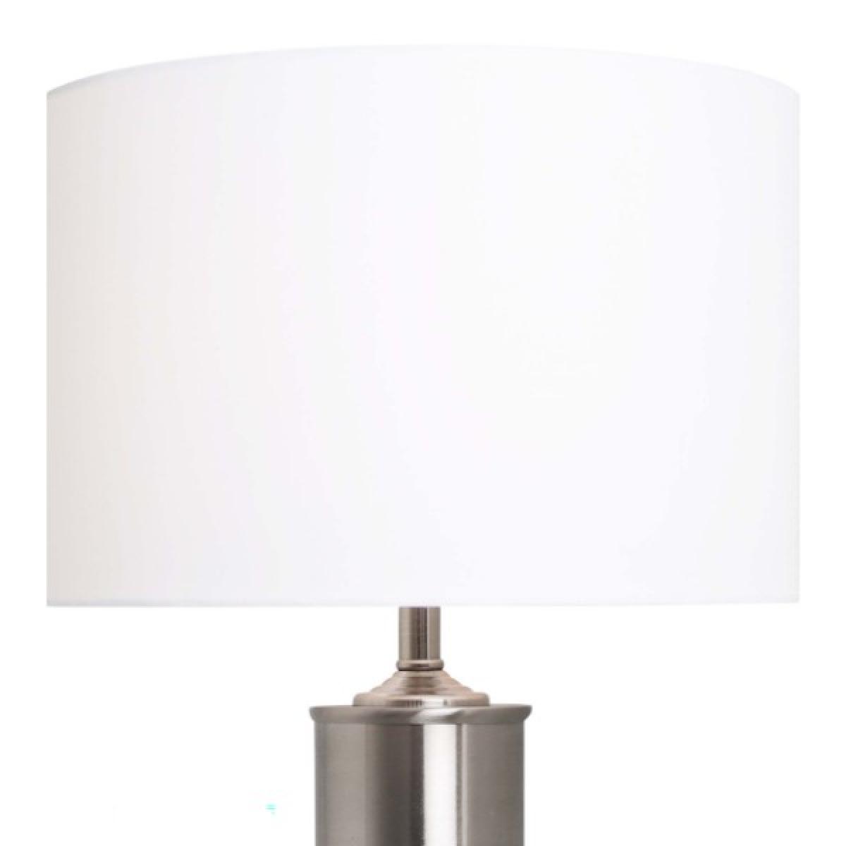 Zabor Satin Nickel Touch Table Lamp – image 2
