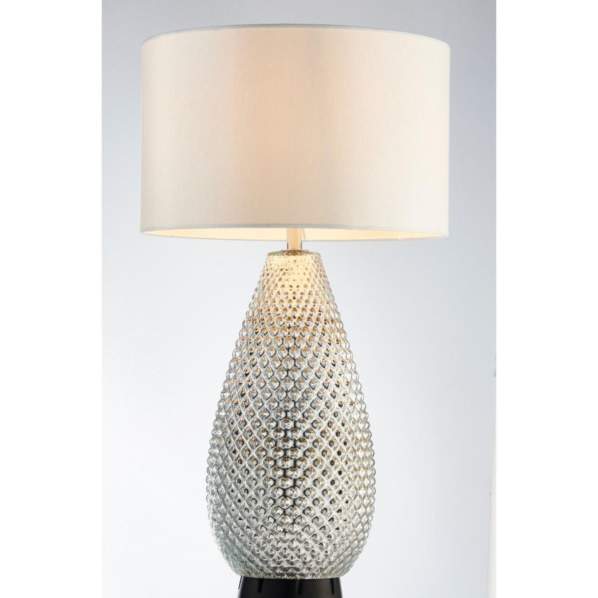 Livia Mercury White Table Lamp – image 4