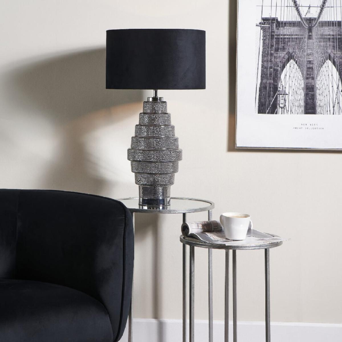 Saskia Black Table Lamp – image 2
