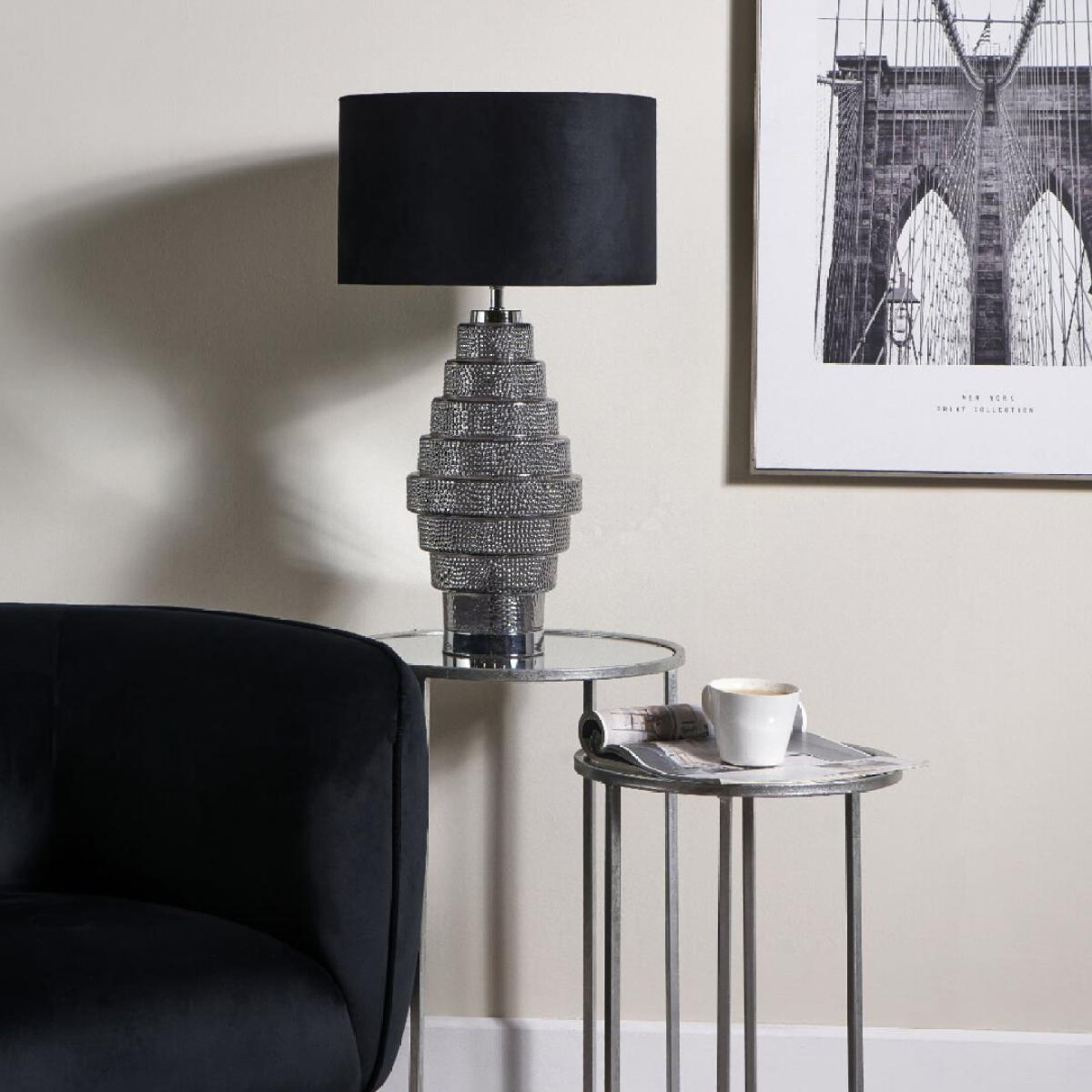 Saskia Black Table Lamp – image 3
