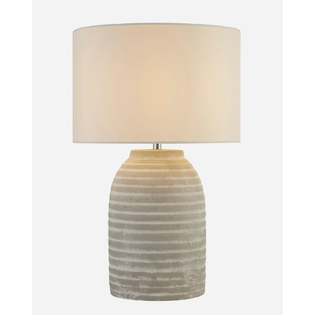 Jennie Cream Ceramic Table Lamp – image 3