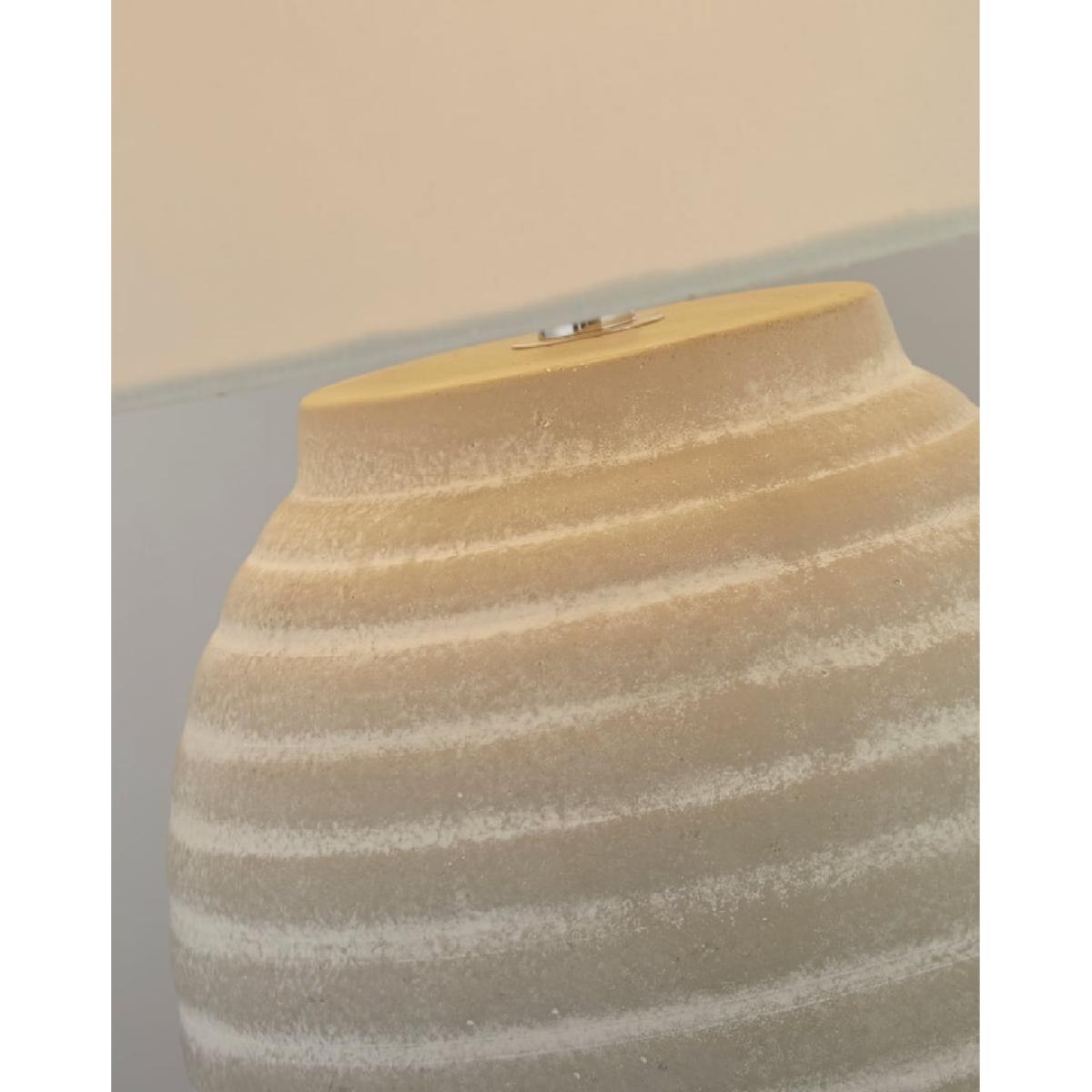 Jennie Cream Ceramic Table Lamp – image 4