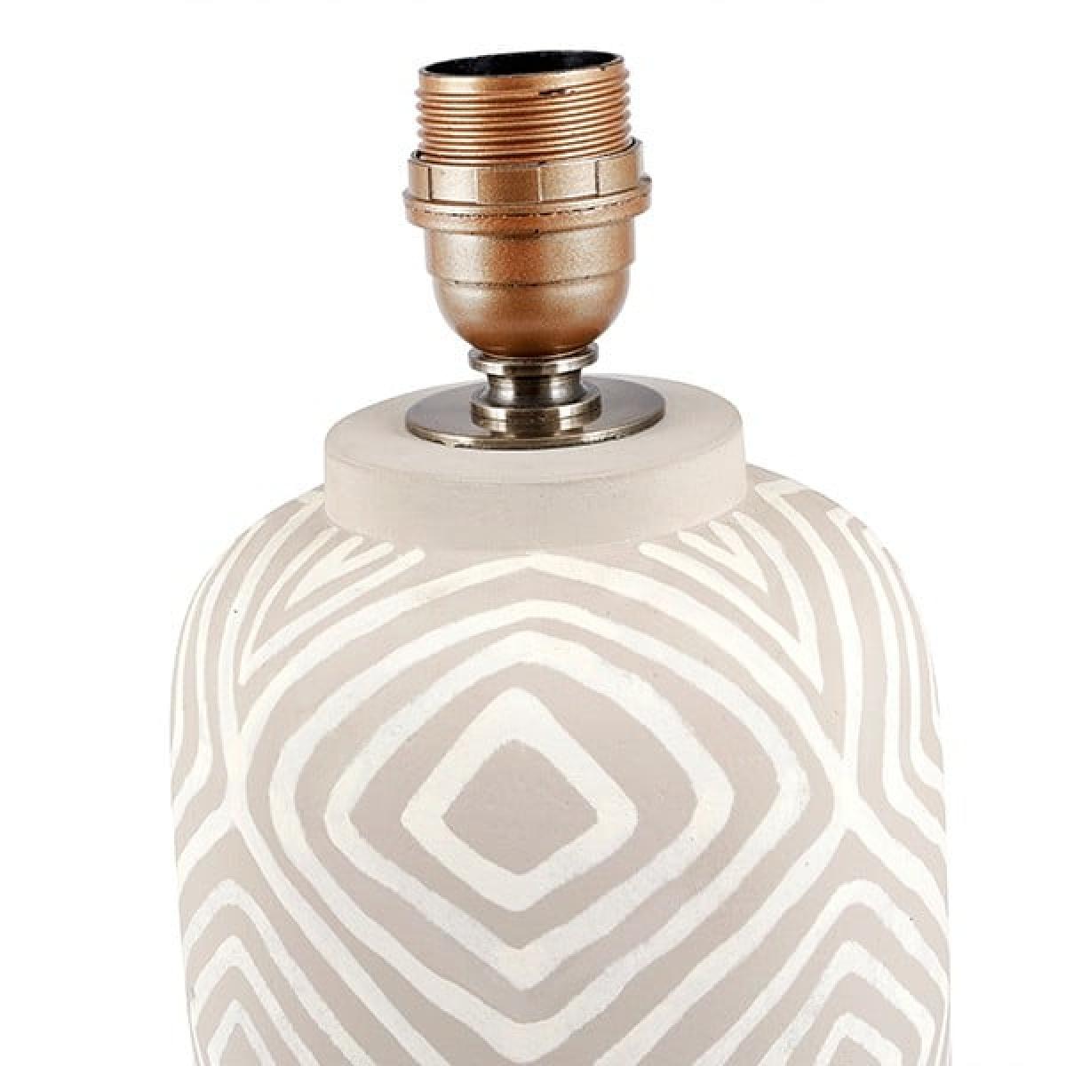 Margot Grey & Taupe Table Lamp – image 4