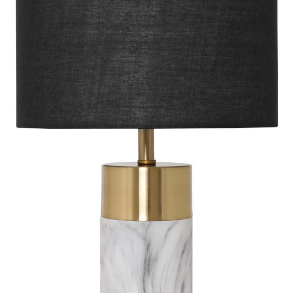 Devota 2 Toned Gold Table Lamp – image 2
