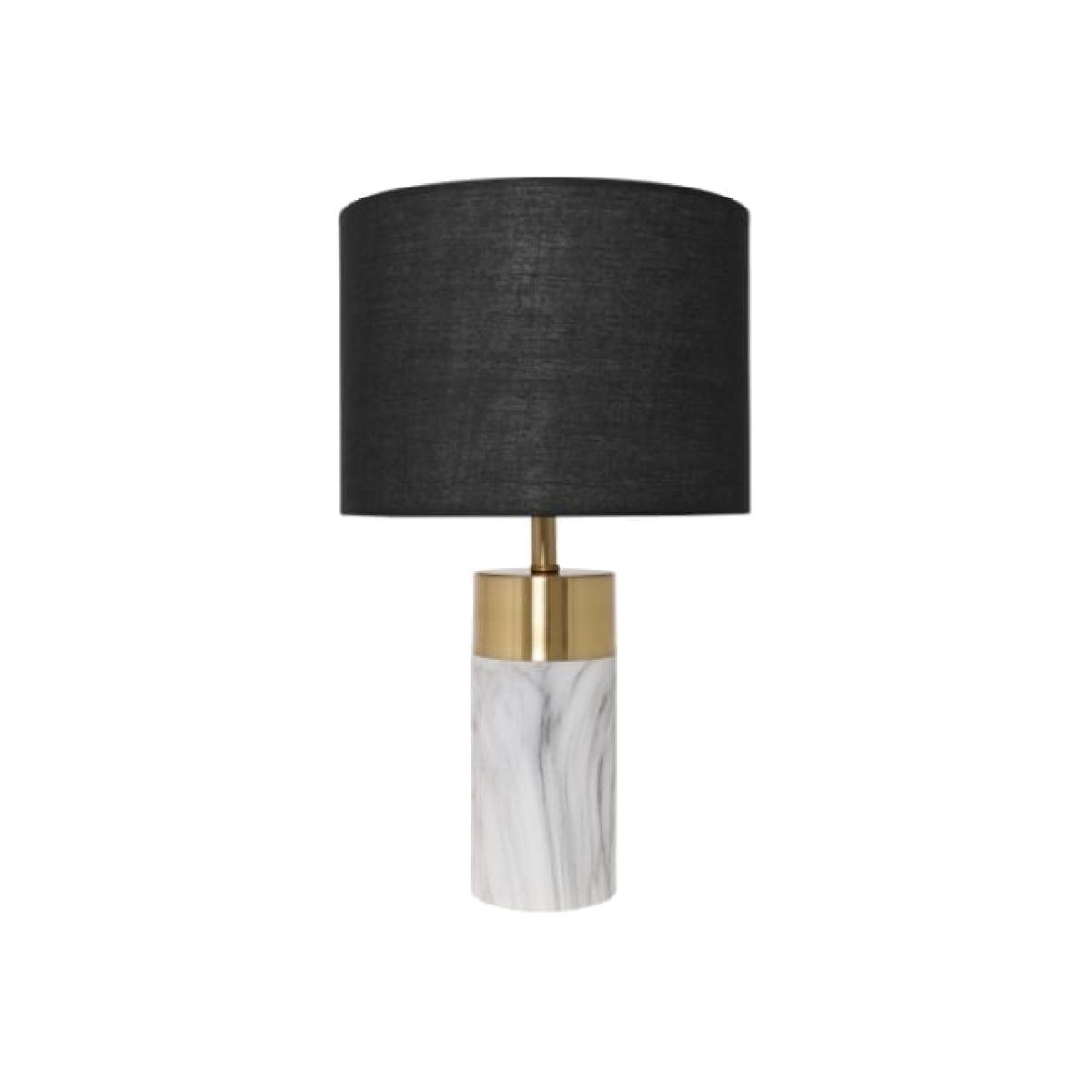 Devota 2 Toned Gold Table Lamp – image 1