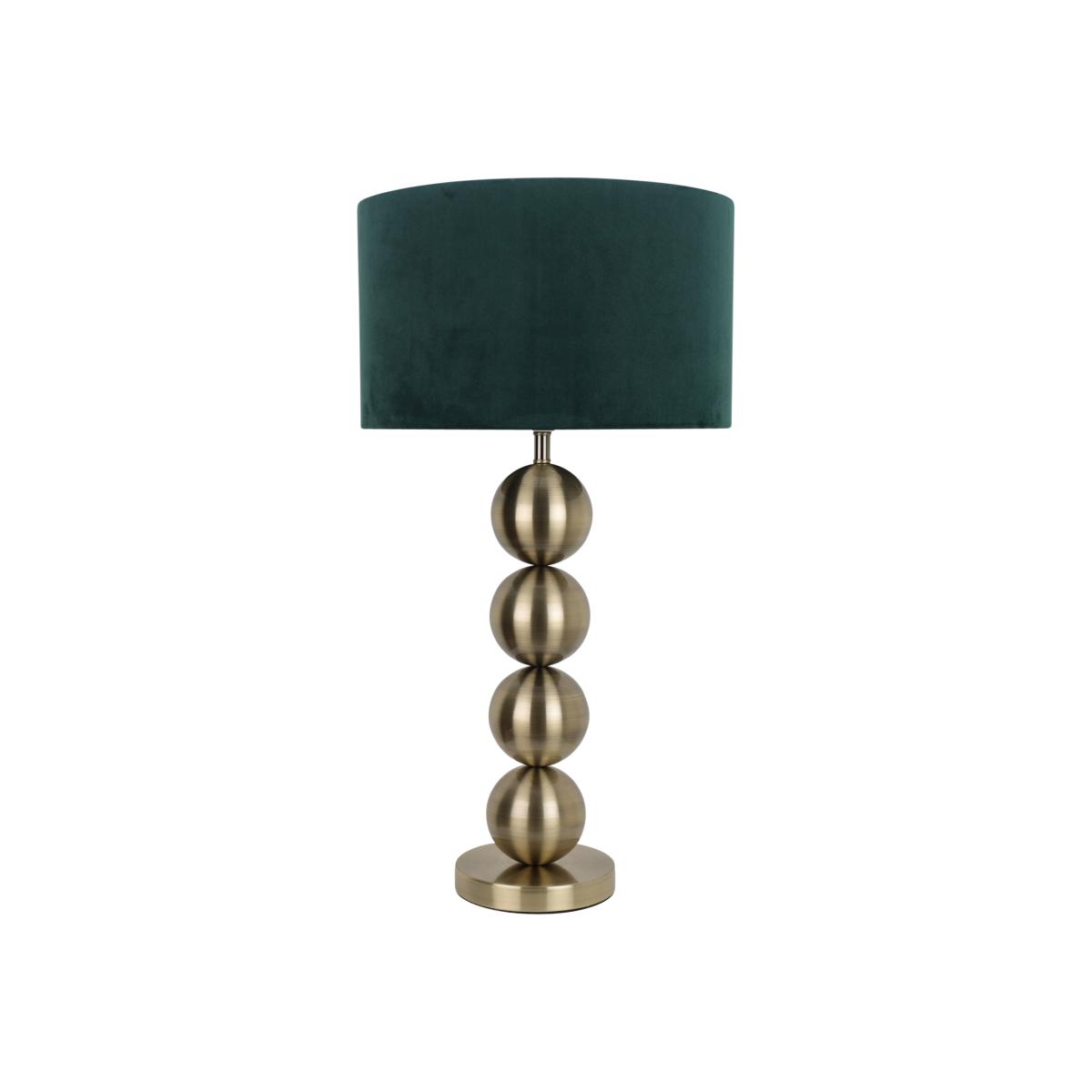 Aila Antique Brass Table Lamp – image 1