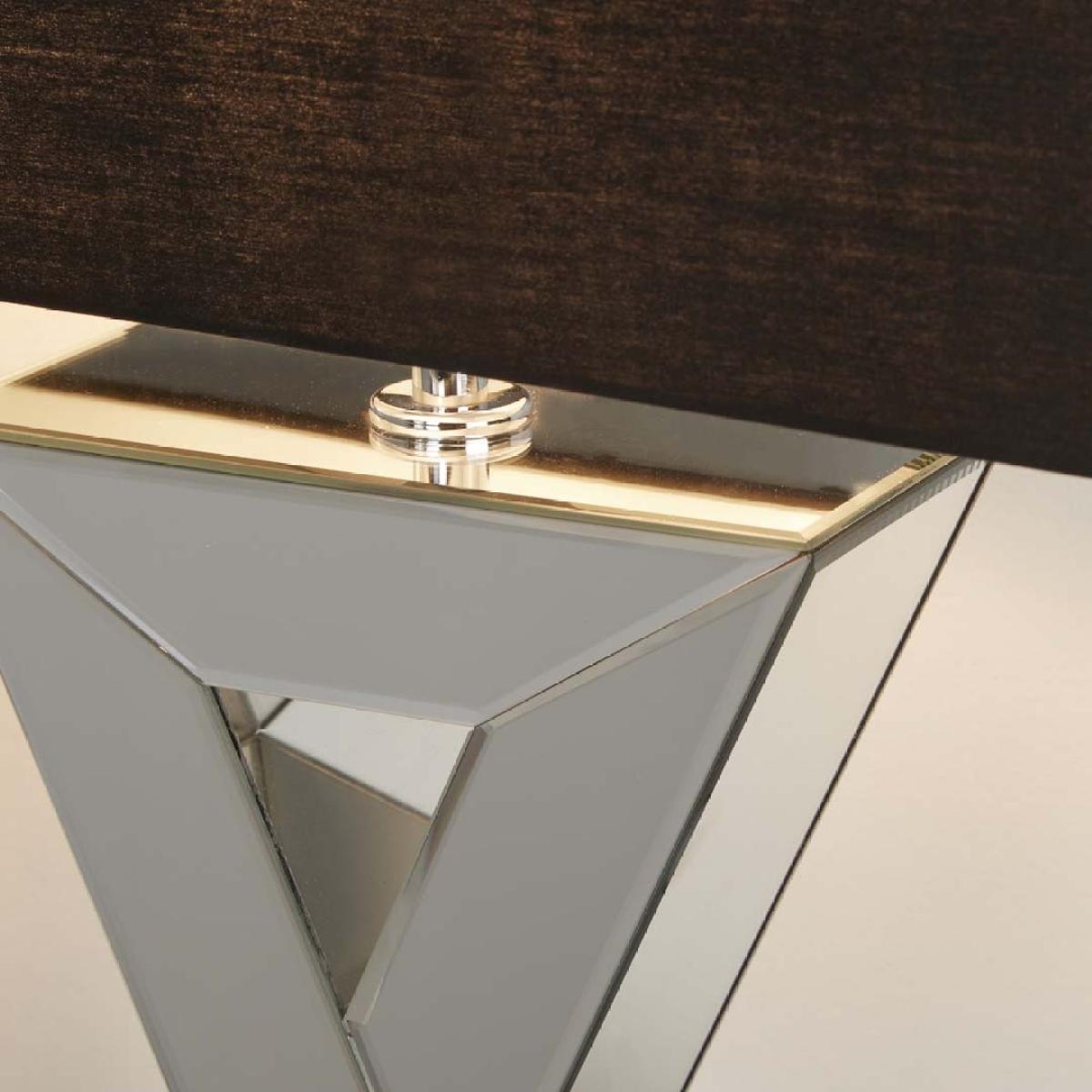 Athena Chrome Small Mirror Table Lamp – image 4