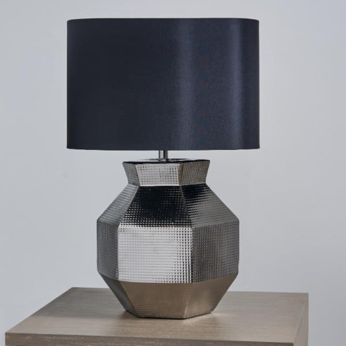 Alada Black & Silver Table Lamp – image 2