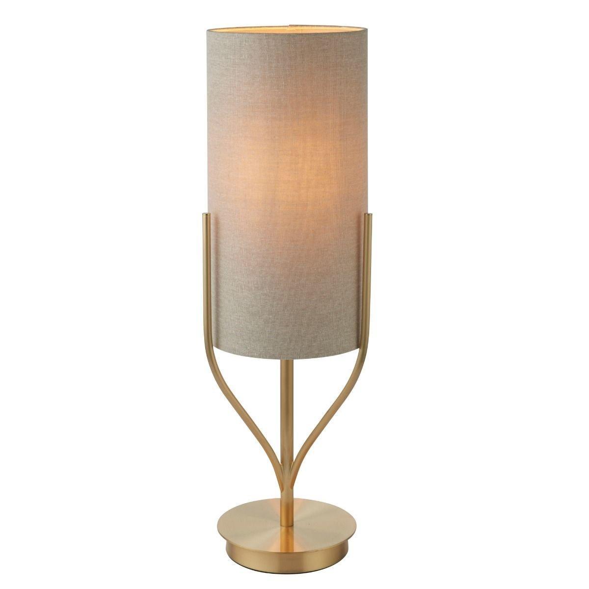 Fraser 1 Light Satin Brass Table Lamp – image 2