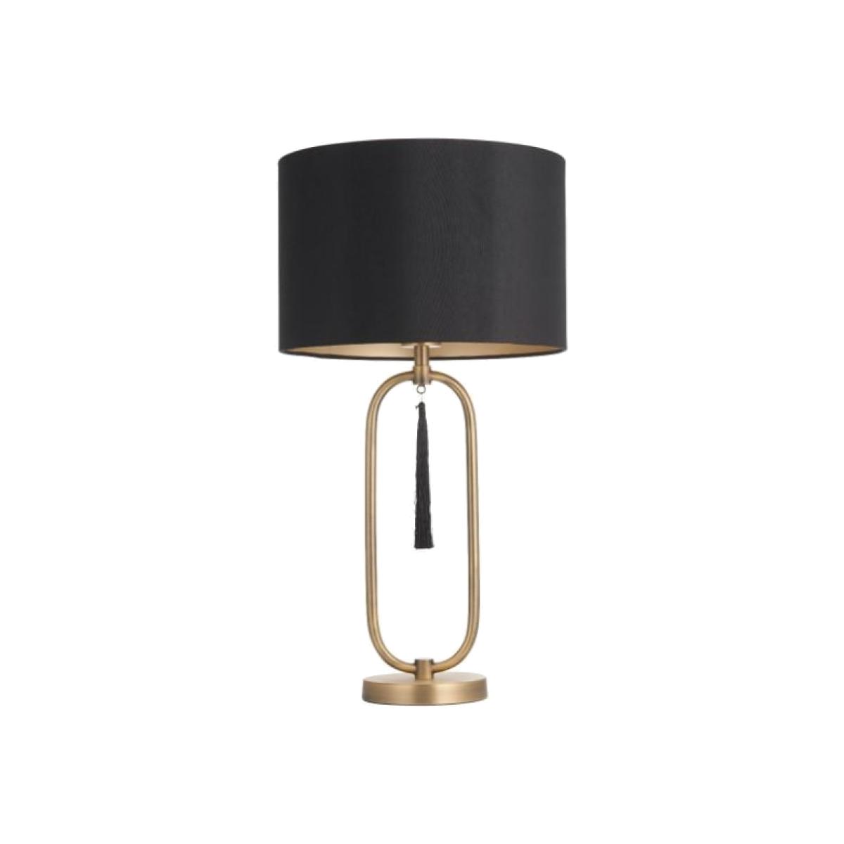 Tassel Antique Brass Table Lamp – image 1