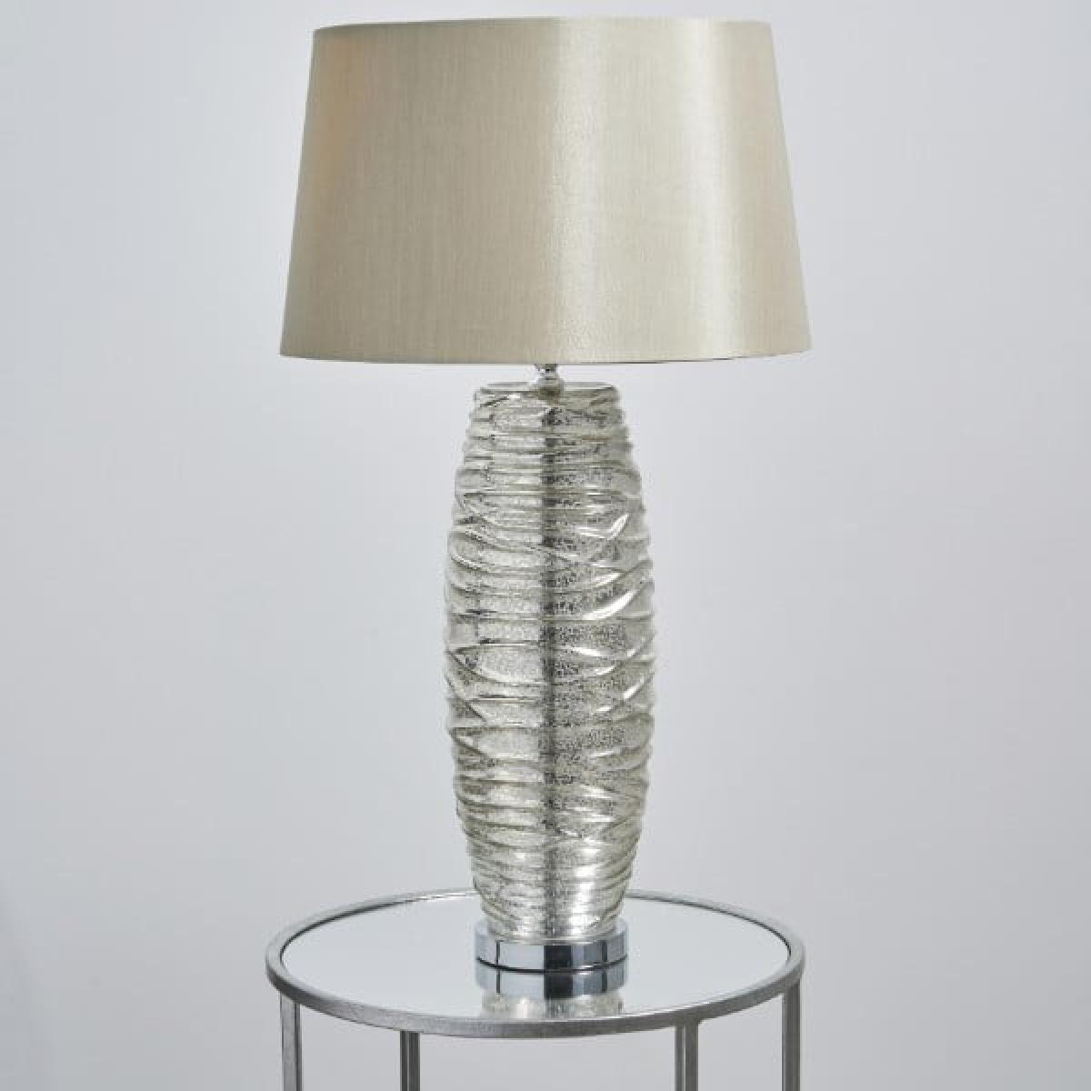 Lorena Mercury Glass Table Lamp – image 2
