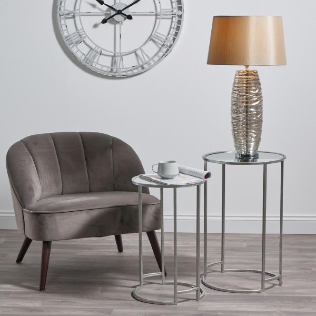 Lorena Mercury Glass Table Lamp – image 7