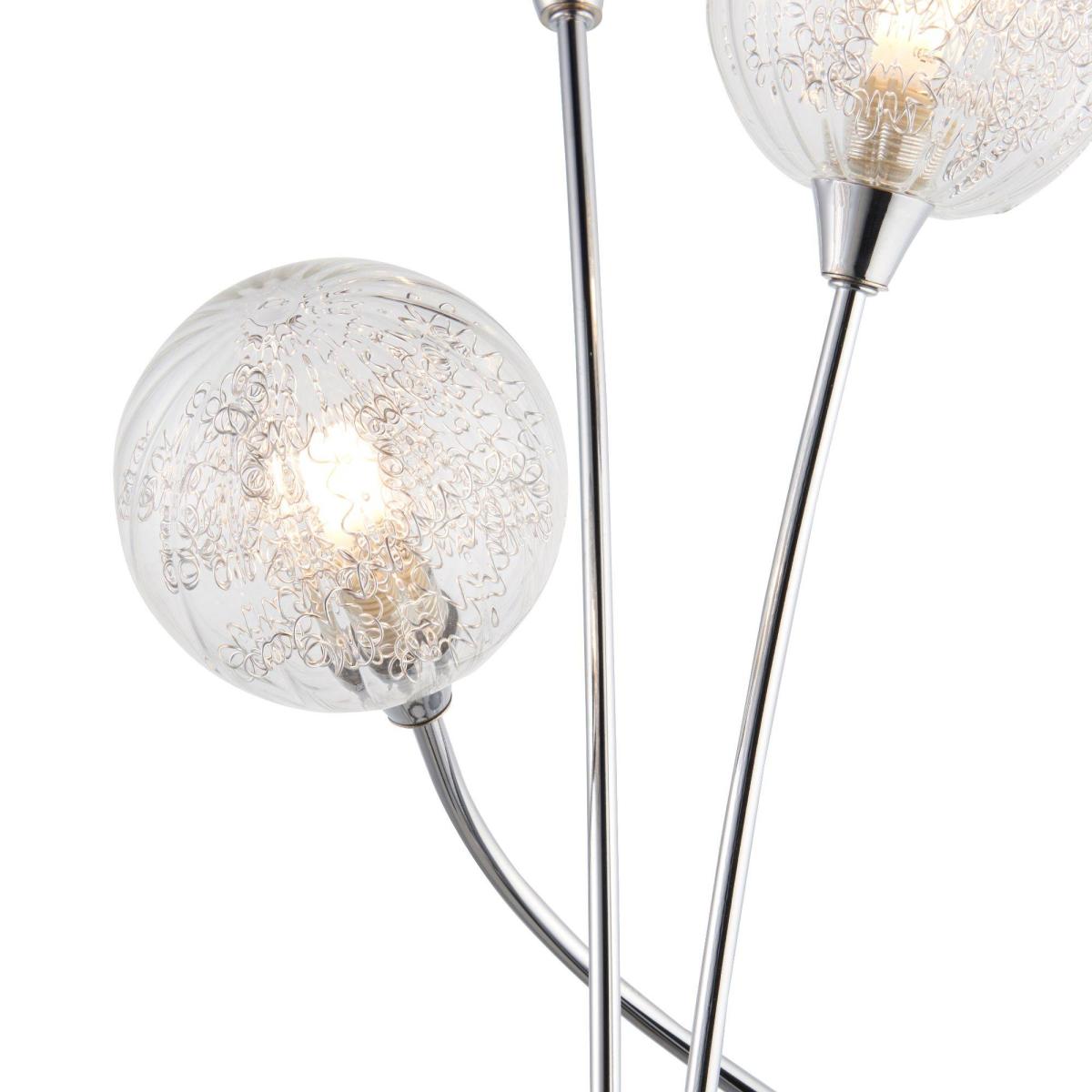 Hadley 2 Light 44cm Polished Chrome Table Lamp – image 3