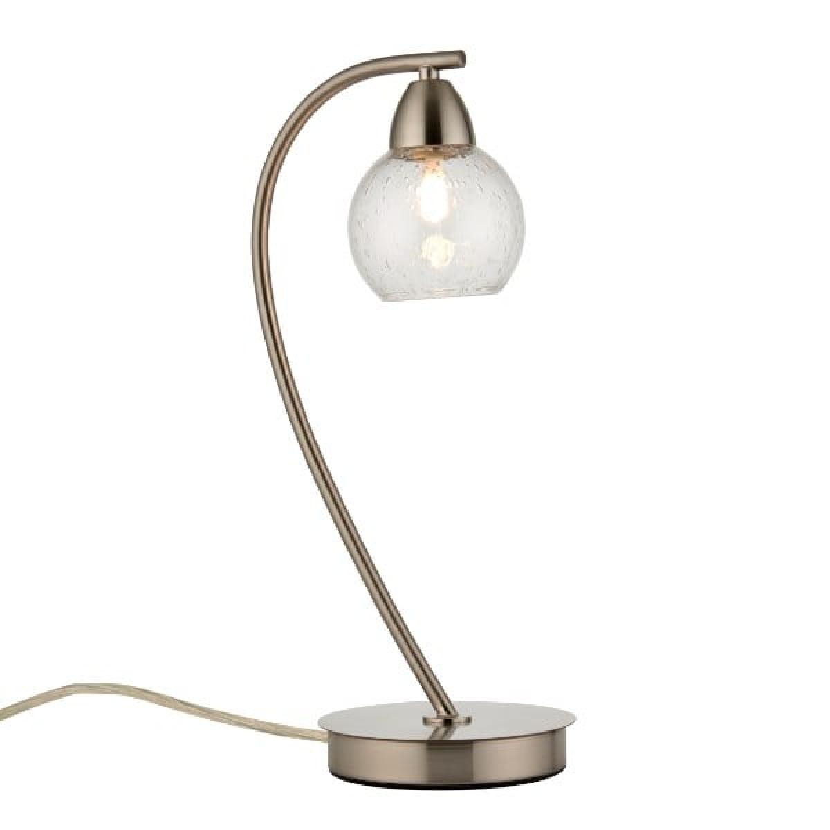 Callen Satin Nickel Touch Table Lamp – image 4