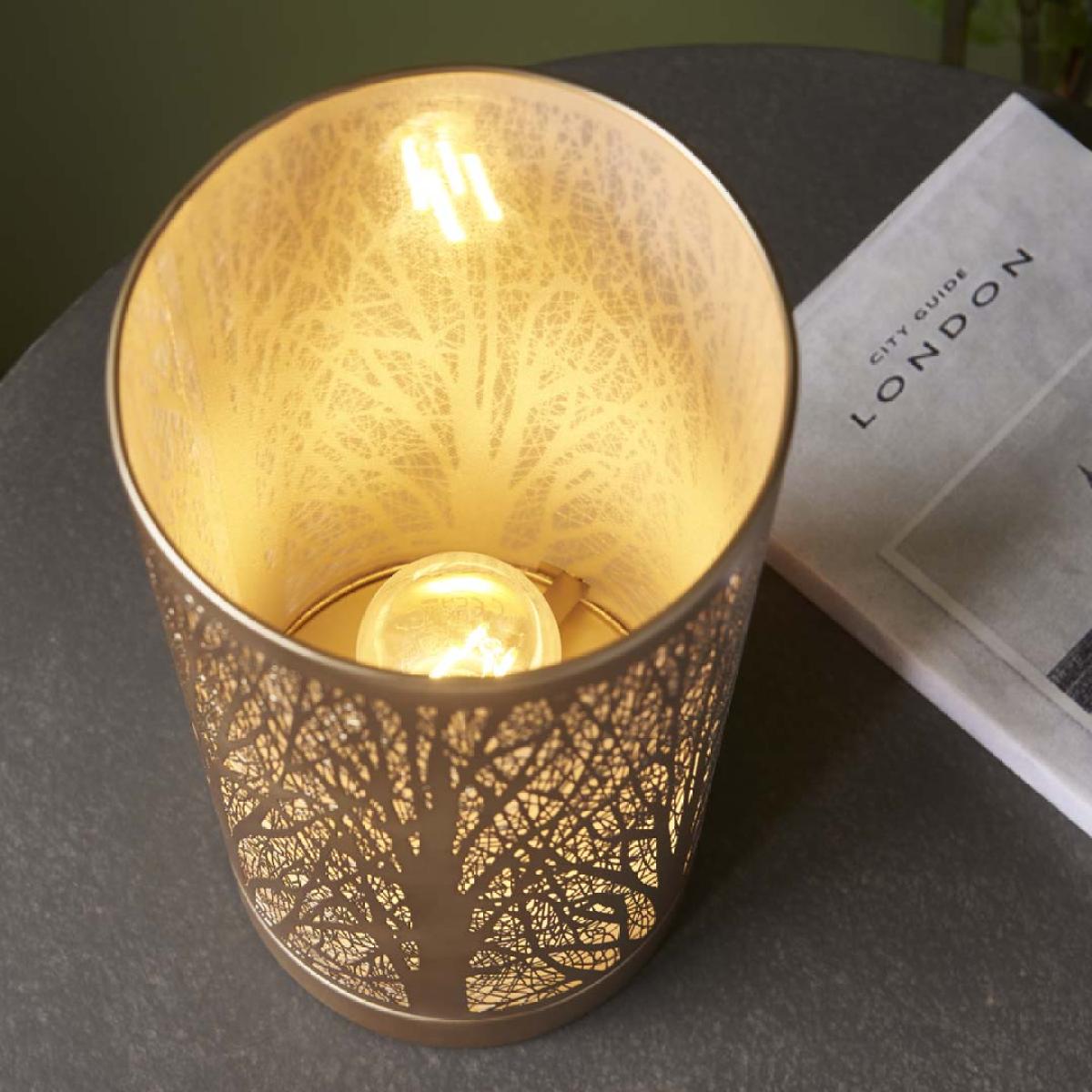 Mason Antique Brass Touch Table Lamp – image 5