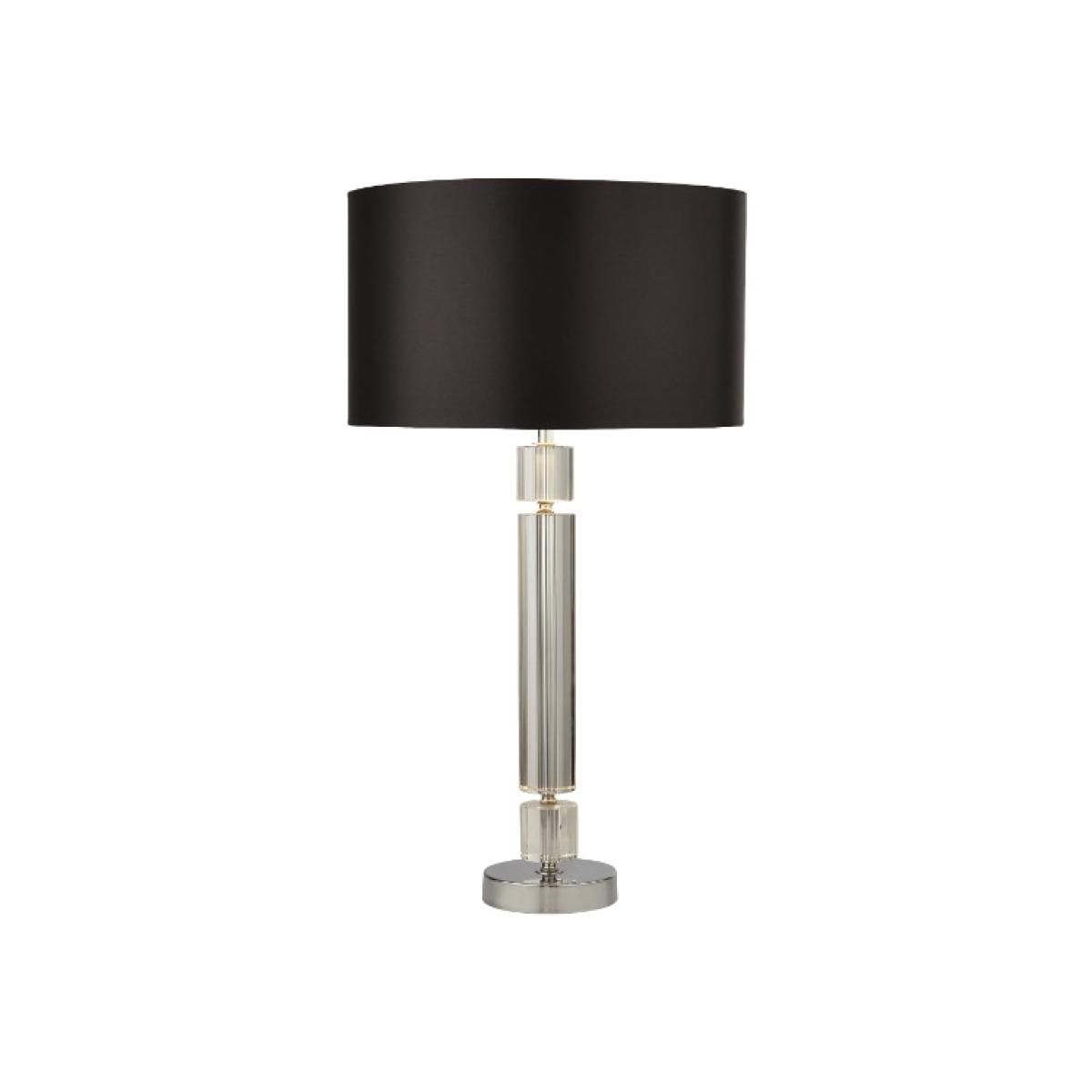 Kylie Black & Chrome Table Lamp