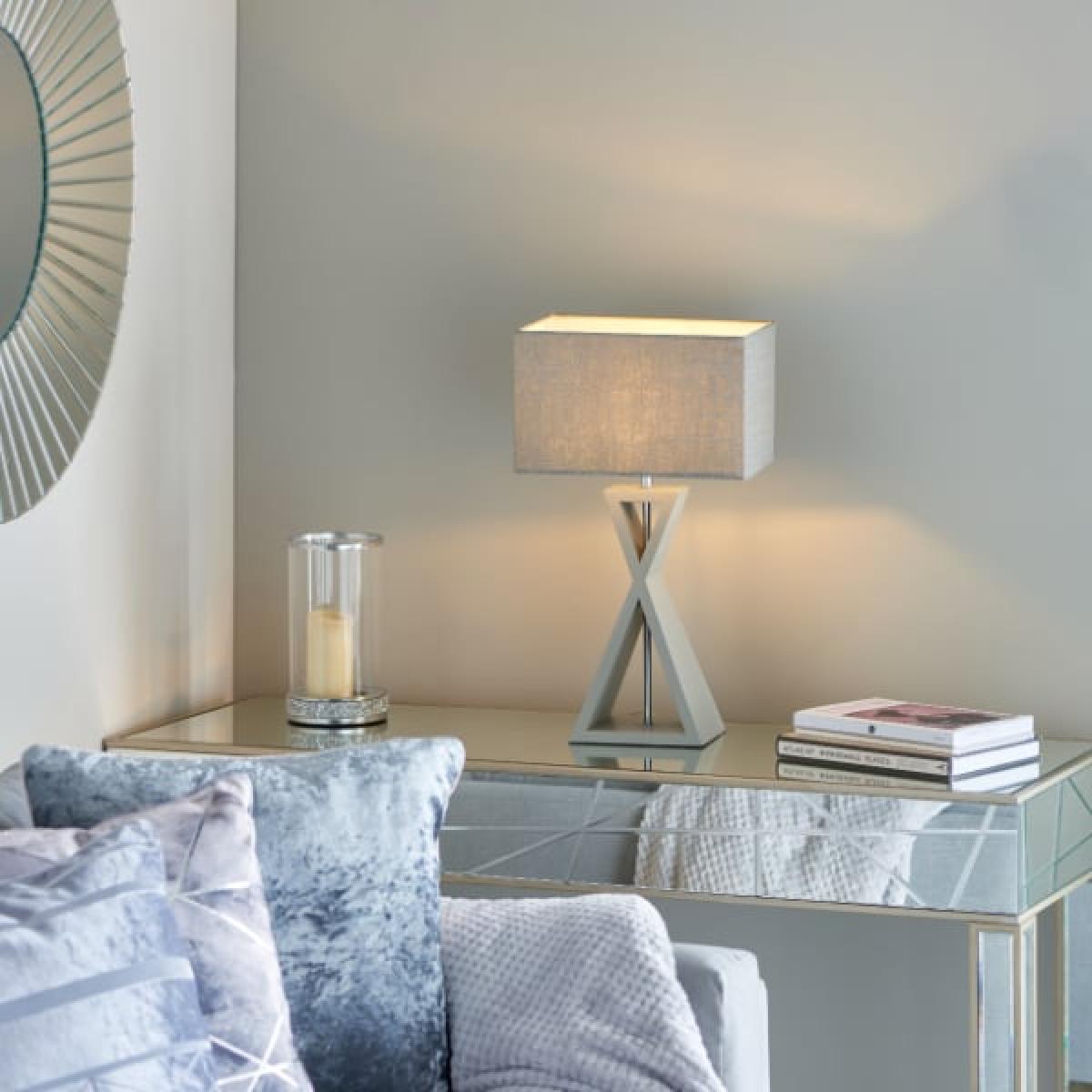 Kaden Grey Table Lamp – image 1