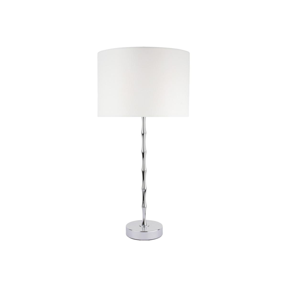 Adriana 1 Light Chrome Table Lamp