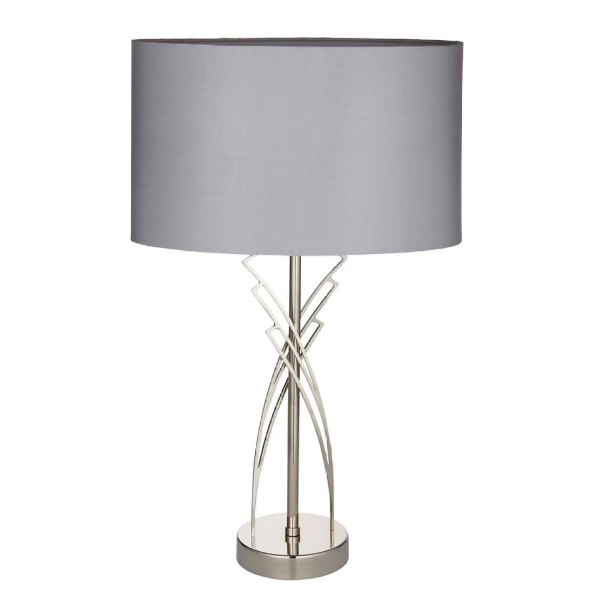 Lyla Satin Nickel Table Lamp – image 5