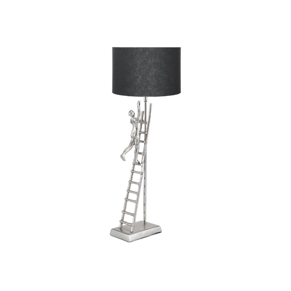 Echelle Ladder Silver Table Lamp