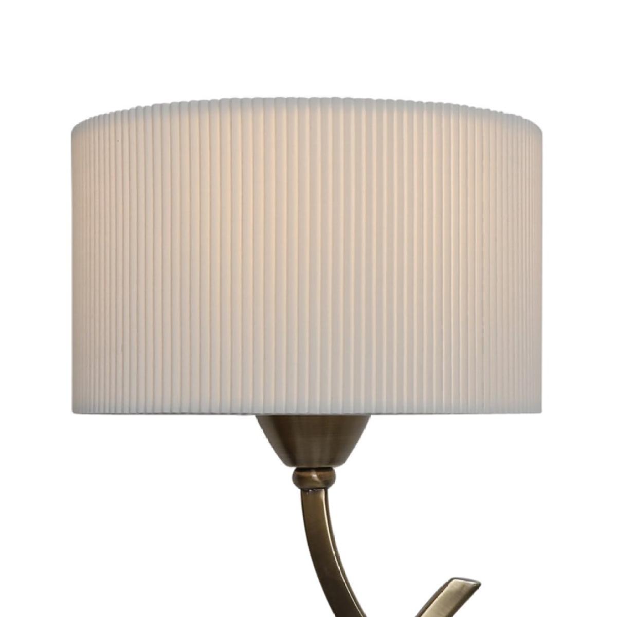Justina Antique Brass Table Lamp – image 3
