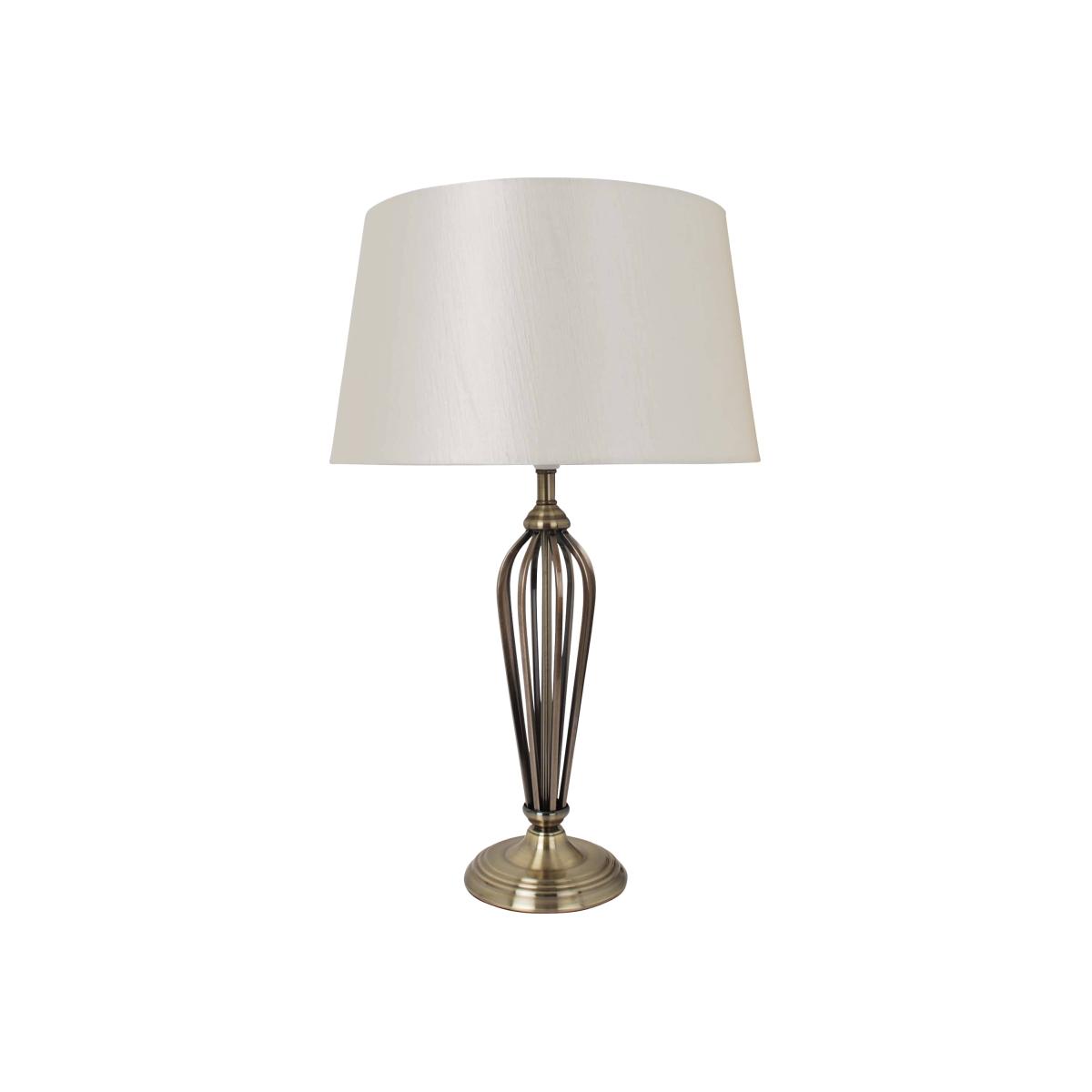 Lark 56cm Table Lamp Antique Brass – image 1