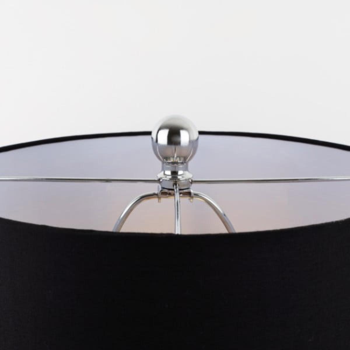 INDIA POLISHED CHROME TABLE LAMP – image 3