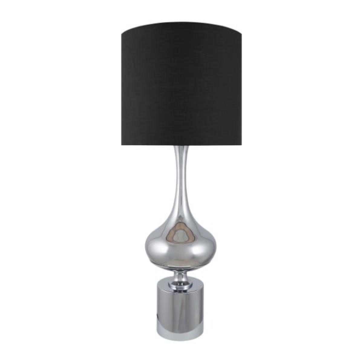 INDIA POLISHED CHROME TABLE LAMP – image 4