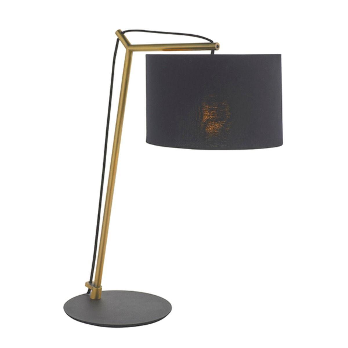 Zaira Brass and Black Table Lamp – image 2