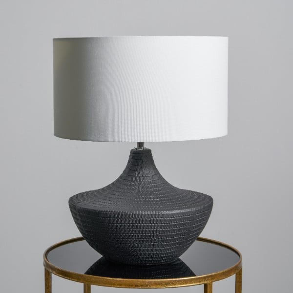 Vilma Ceramic Black Table Lamp – image 2