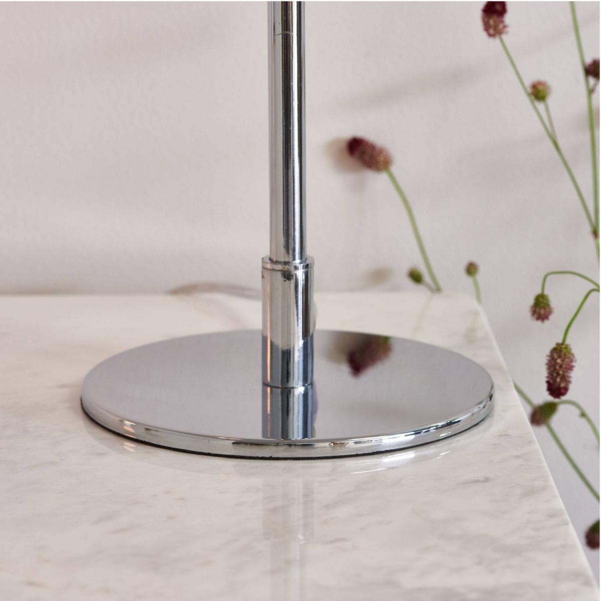 Rubens 45cm Table Lamp Polished Chrome – image 2