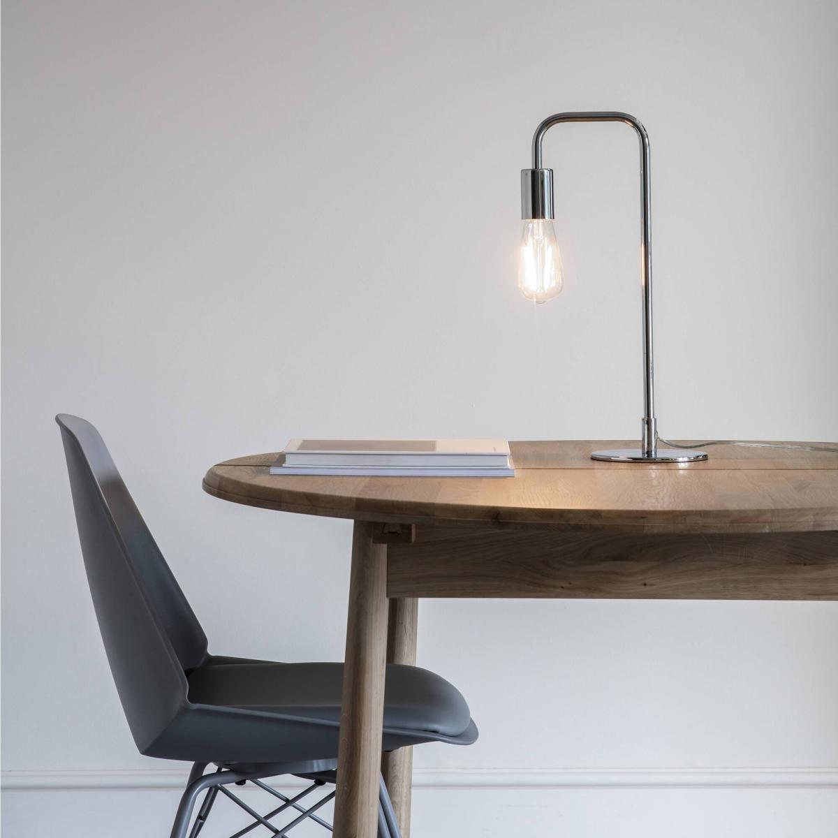 Rubens 45cm Table Lamp Polished Chrome – image 6