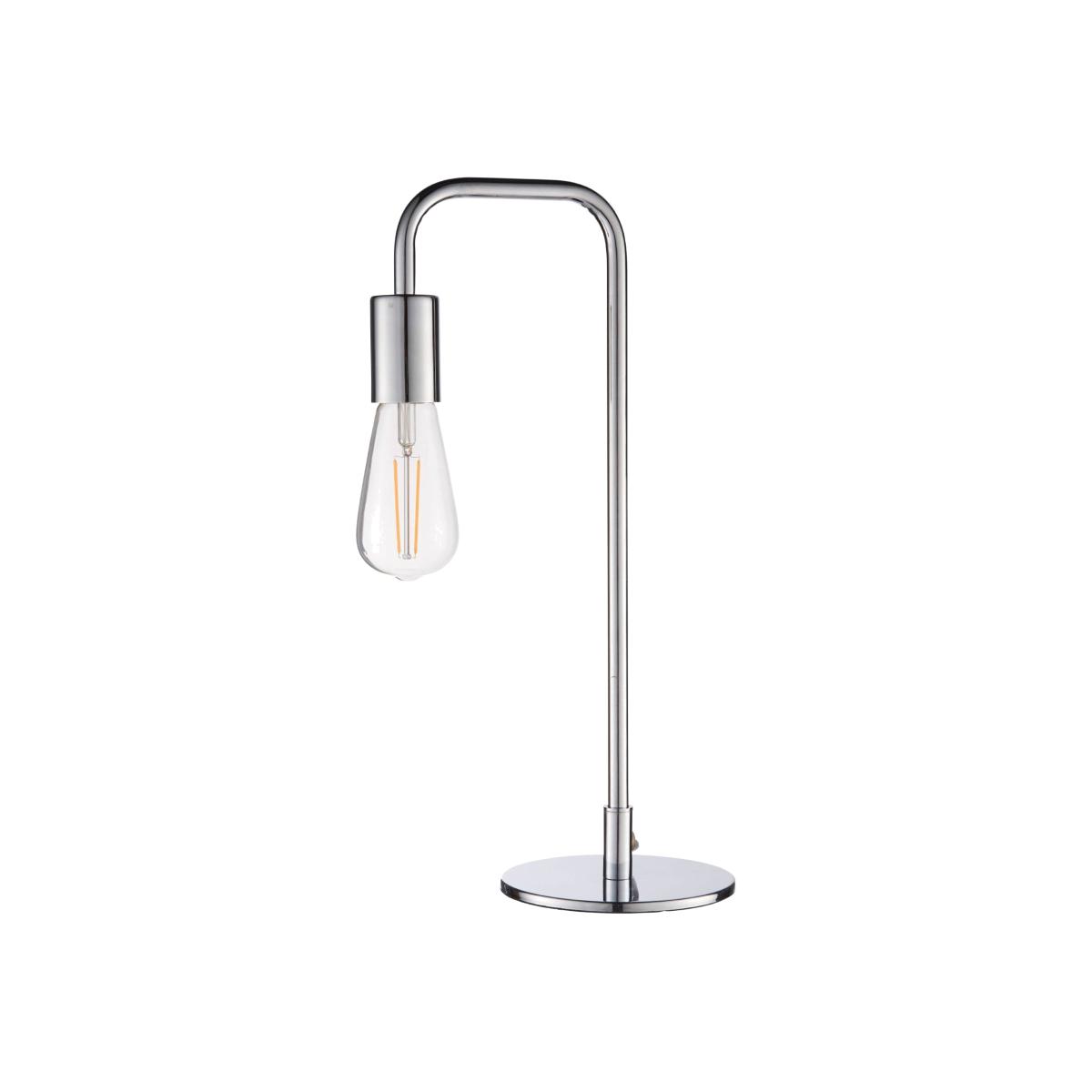 Rubens 45cm Table Lamp Polished Chrome – image 1
