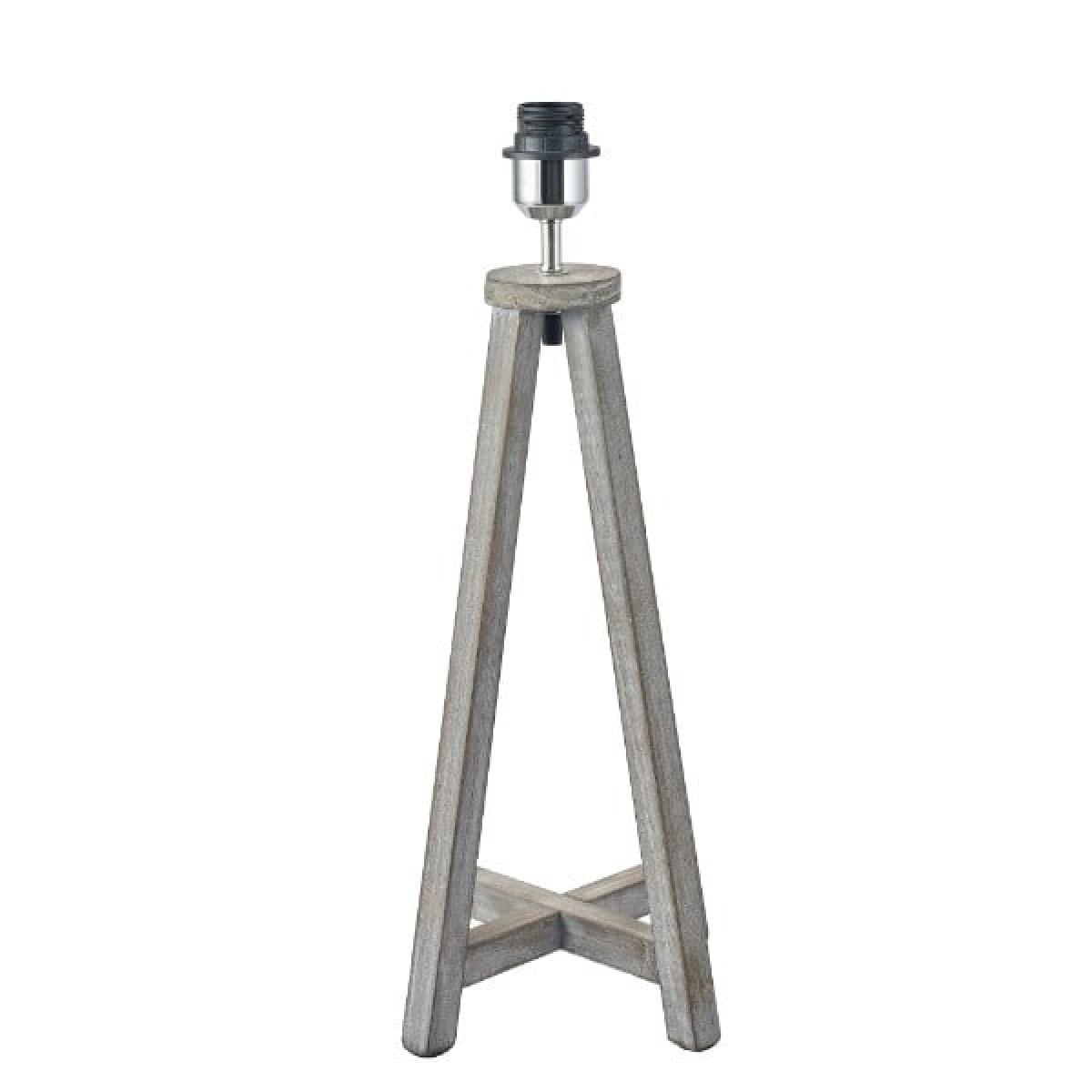 Whitby Grey Wood Table Lamp – image 3