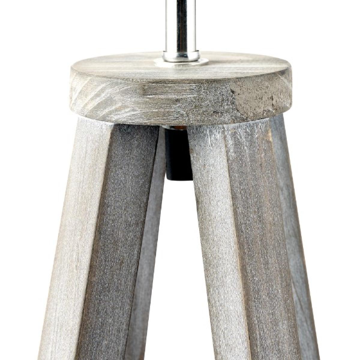 Whitby Grey Wood Table Lamp – image 6