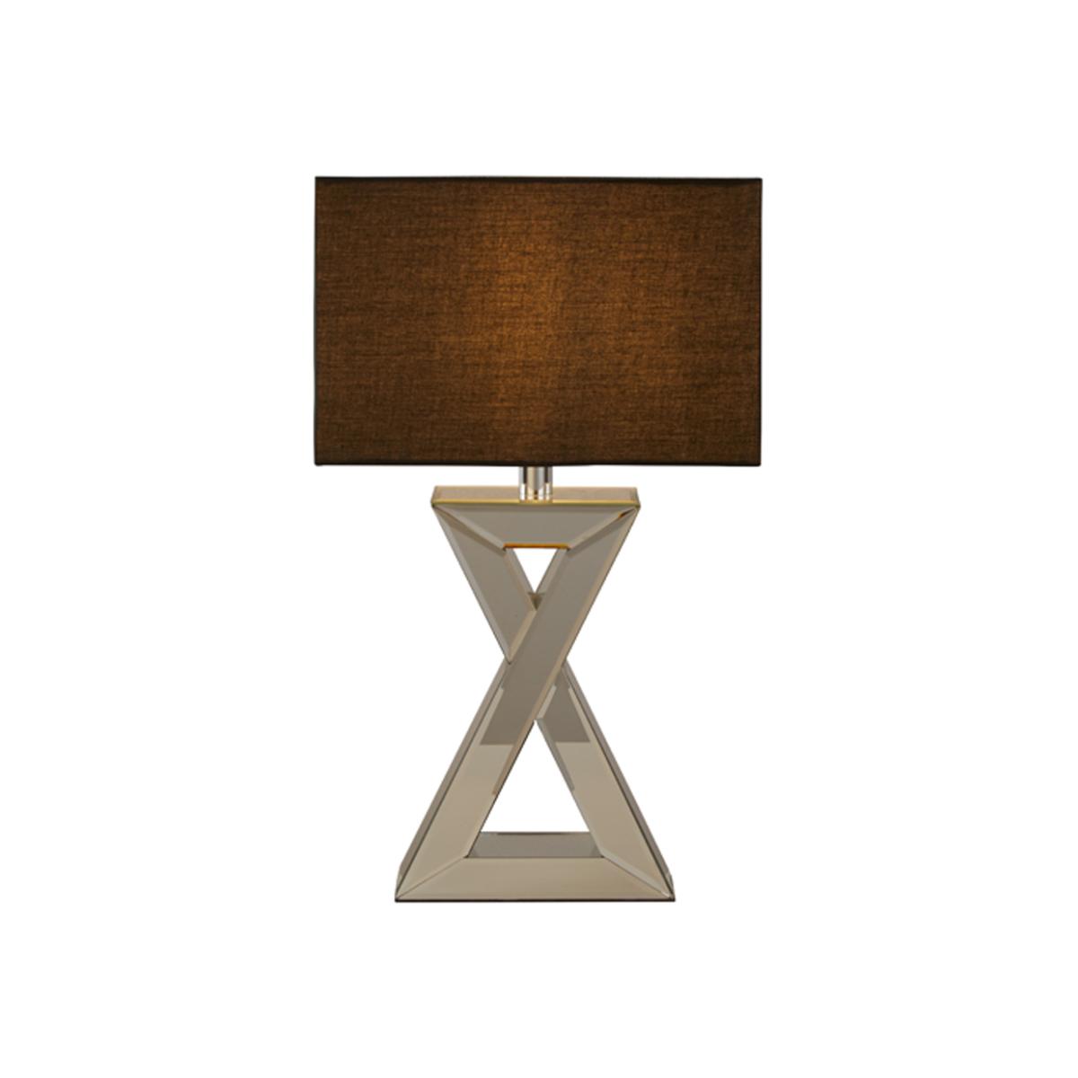 Athena Chrome Large Mirror Table Lamp – image 1