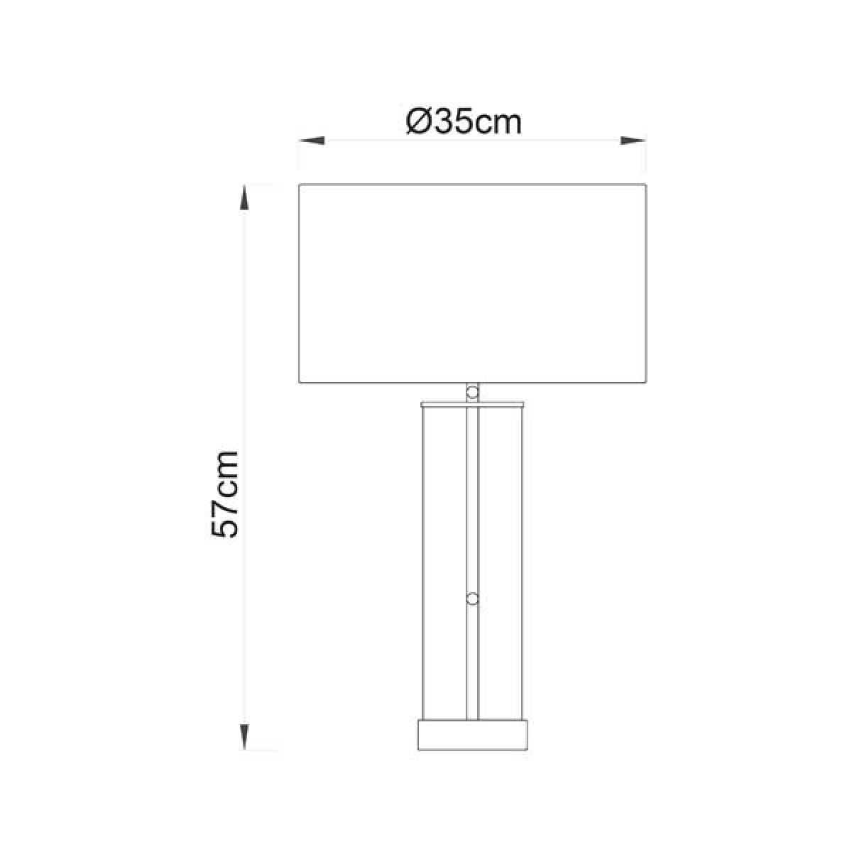 Lessina Gold Touch Table Lamp – image 7