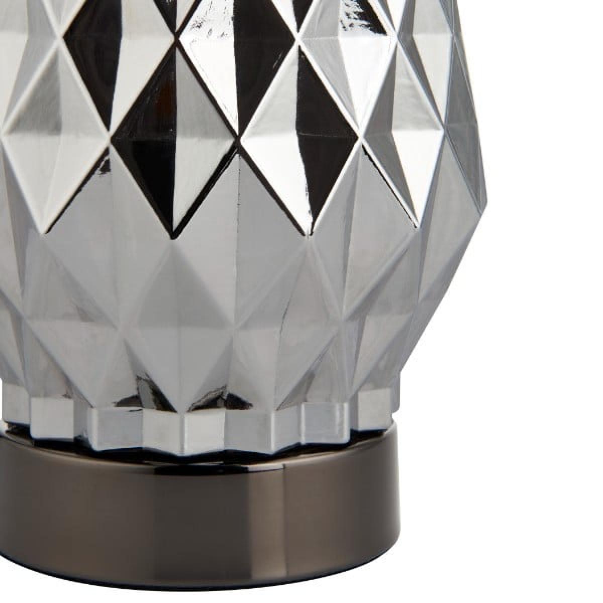Shard Smoked Glass Touch Table Lamp – image 4