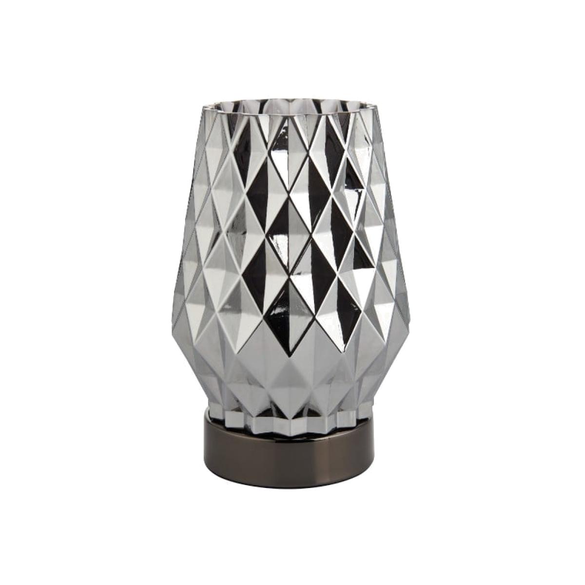 Shard Smoked Glass Touch Table Lamp – image 1
