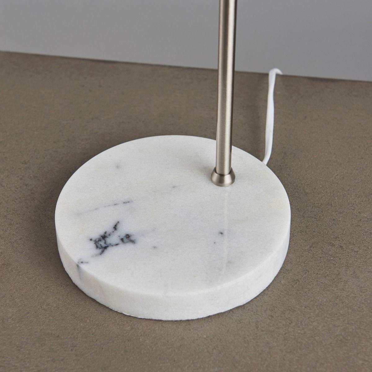 Carlo Polished Chrome & Marble Table Lamp – image 6