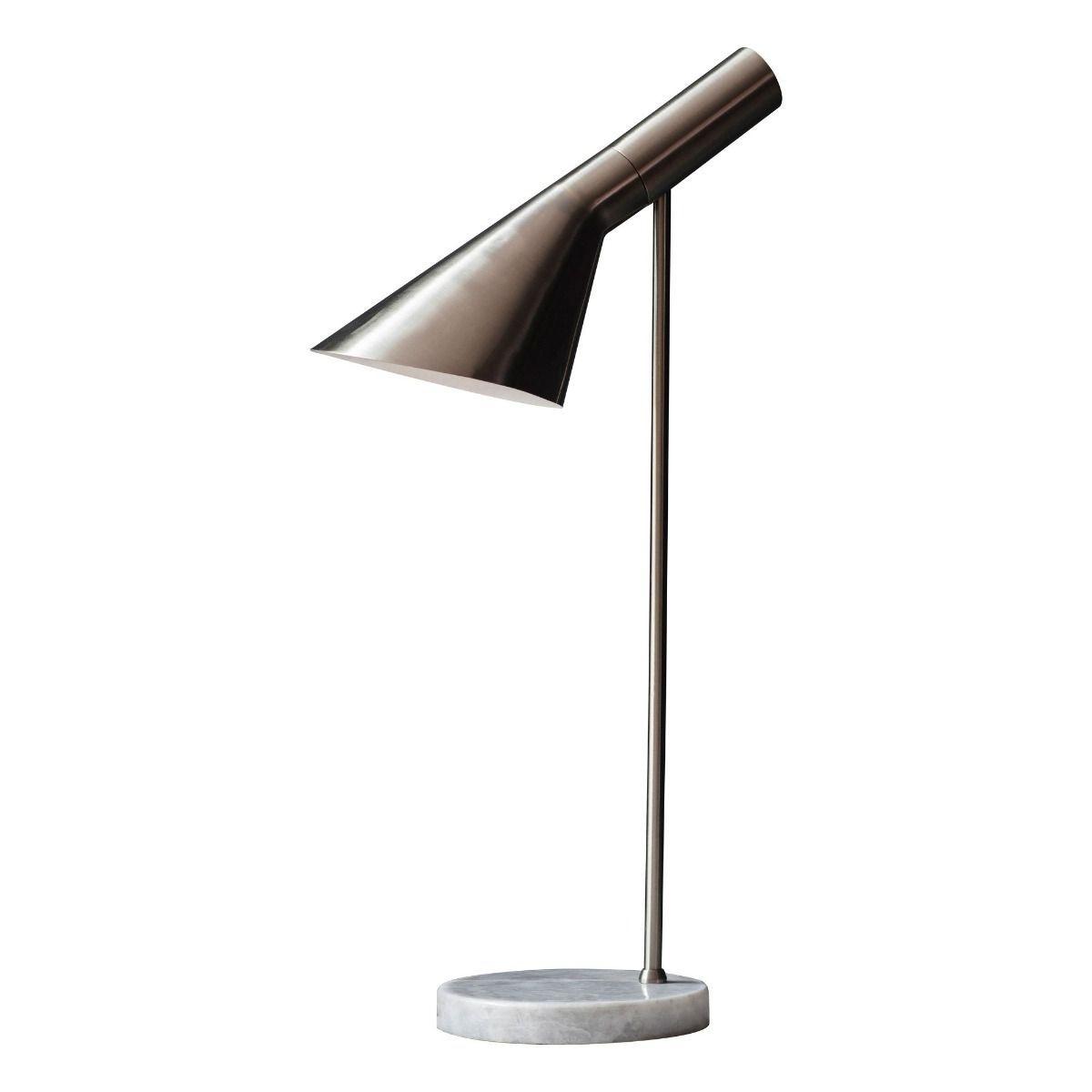 Carlo Polished Chrome & Marble Table Lamp – image 9