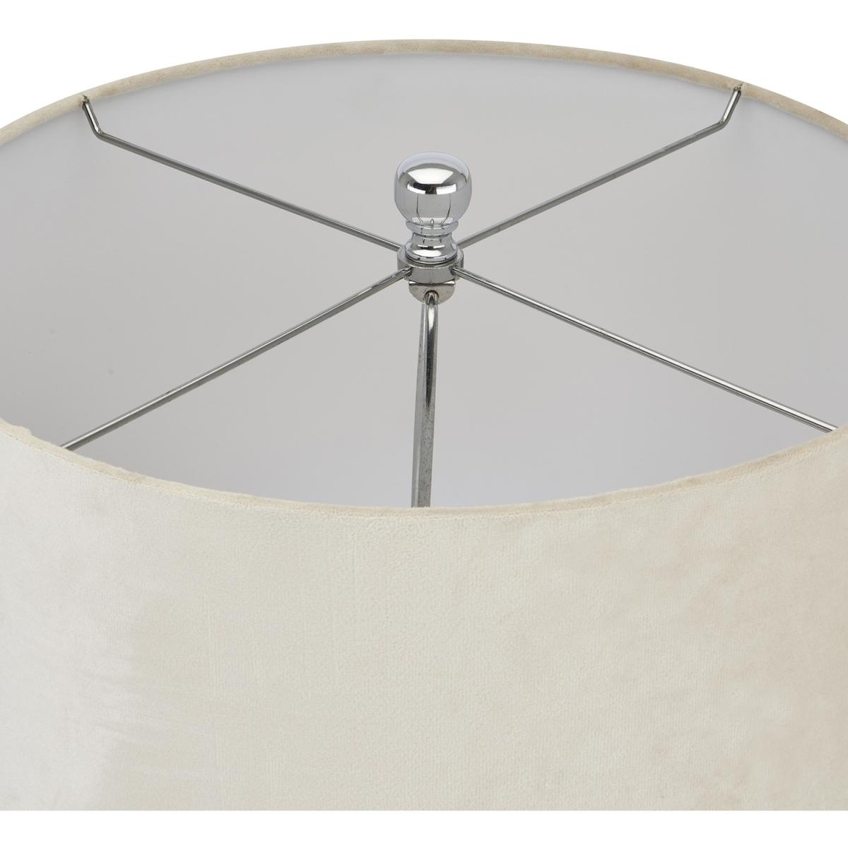 Adonis Metallic Glass Lamp - Pastel Grey – image 3