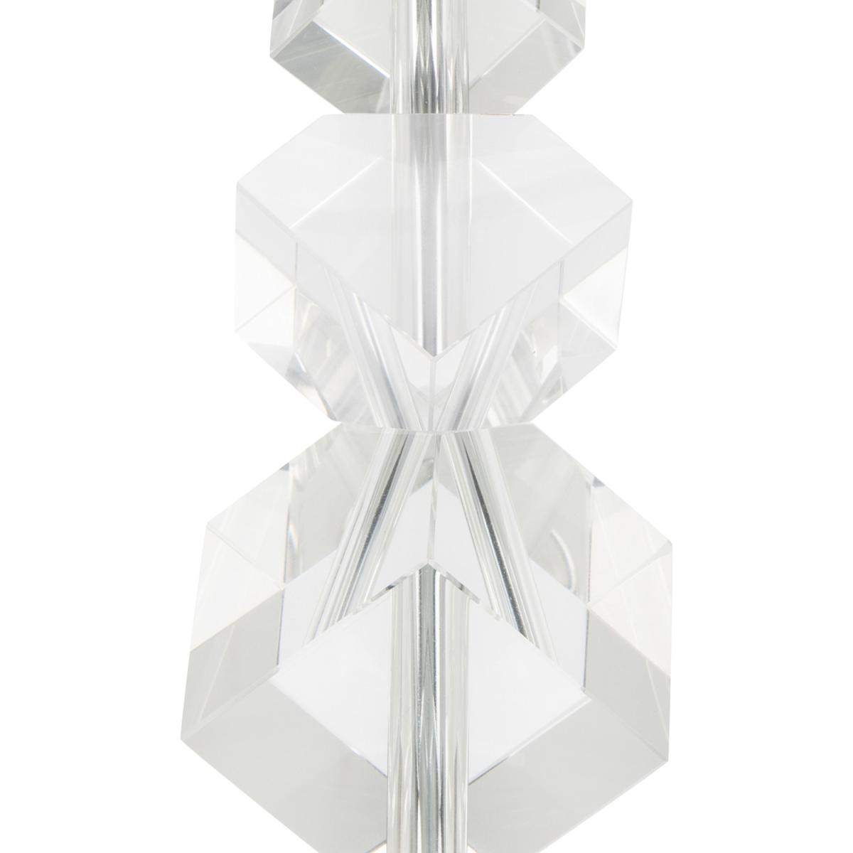 Geometric Cut Crystal Table Lamp – image 3
