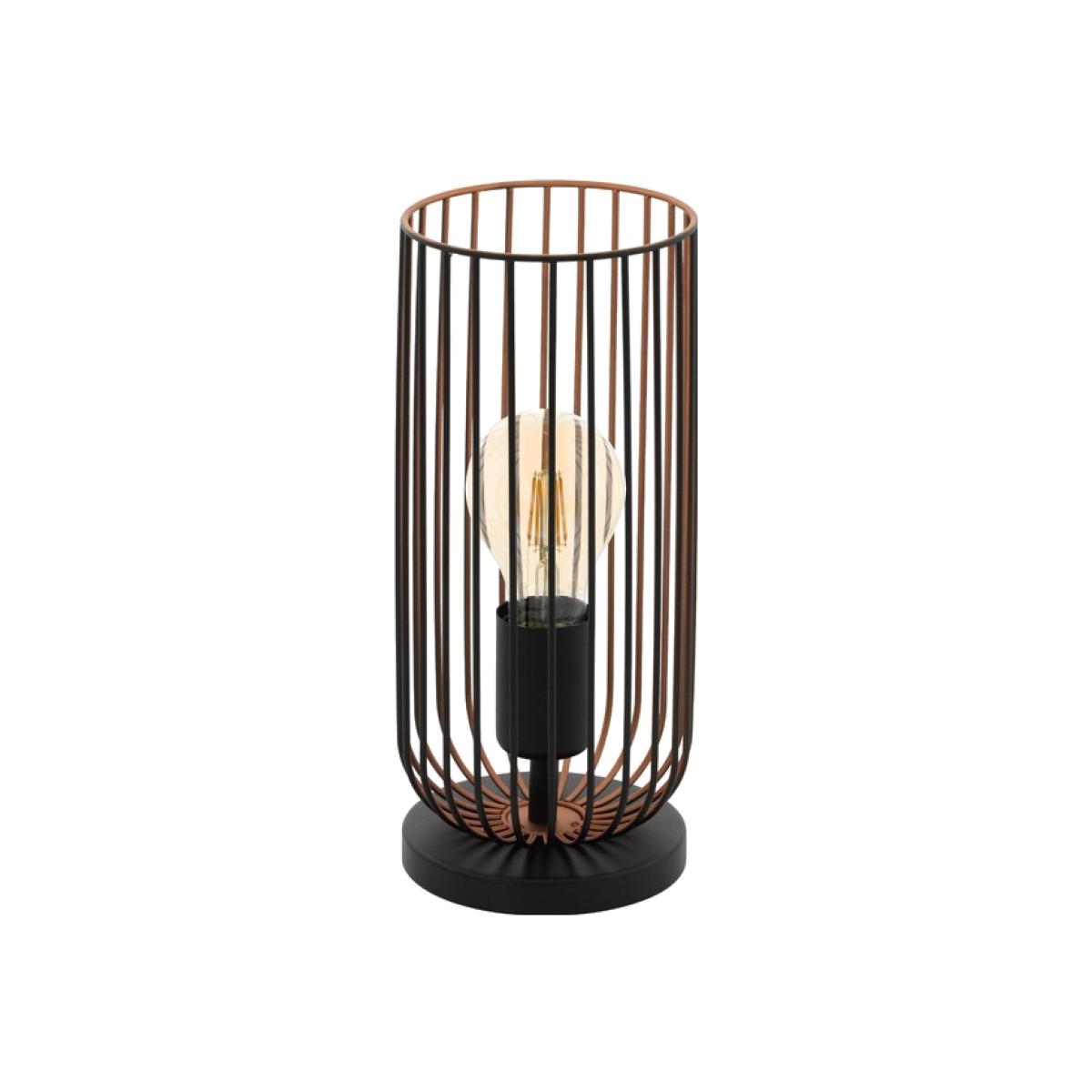 Eglo Roccamena Black Copper Table Lamp - Black