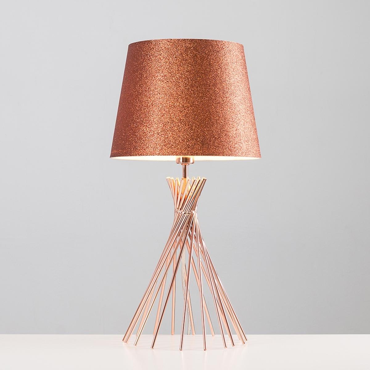 Gosforth Modern Copper Table Lamp - Copper – image 5