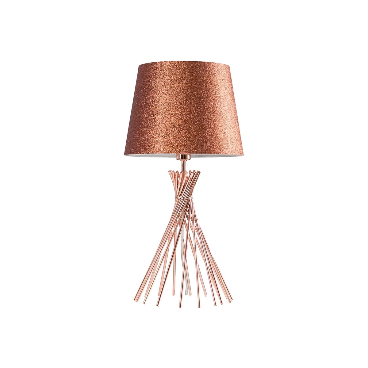 Gosforth Modern Copper Table Lamp - Copper – image 1